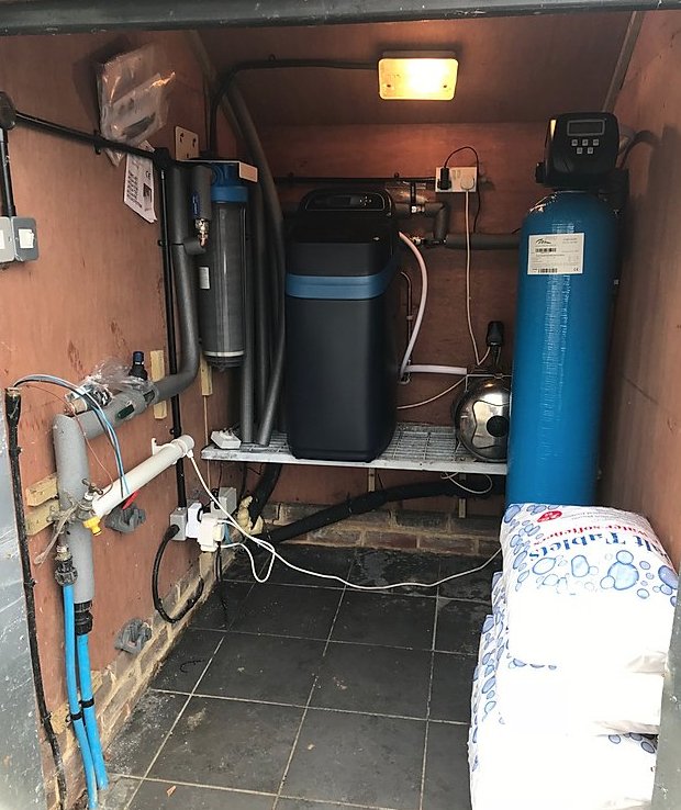 Treating well water with an EcoWater Refiner and Backwashing Filter