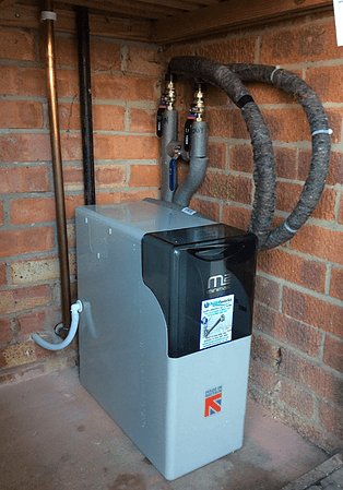 This Minimax M3 is installed in outside cupboard